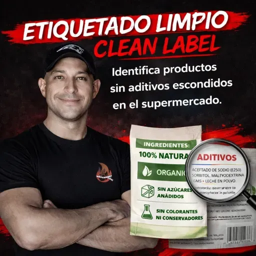 ETIQUETADO LIMPIO: Cómo detectar ADITIVOS ocultos y comprar mejor en el supermercado