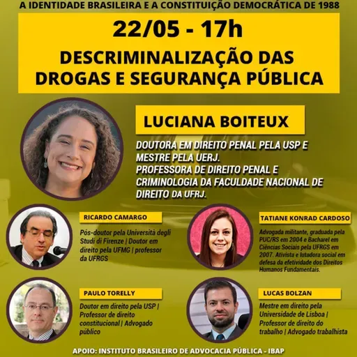 Entrevista com a Dra. Luciana Boiteux – Pergunta do Prof. Lucas Bolzan
