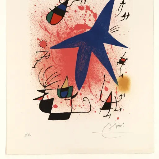 Joan Miró Taşbaskı I, 1972