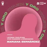 Letras violetas: Mariana Bernárdez