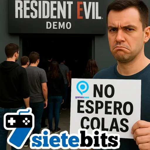 Sietebits en chancletas 2025 | Gamescom 2025, estuvimos pero "sin colas"