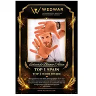 EL ROMPEOLAS T08C058 El aguileño Eduardo Blanco Adán, coronado mejor fotógrafo de bodas de España y segundo del mundo (29/03/2026)