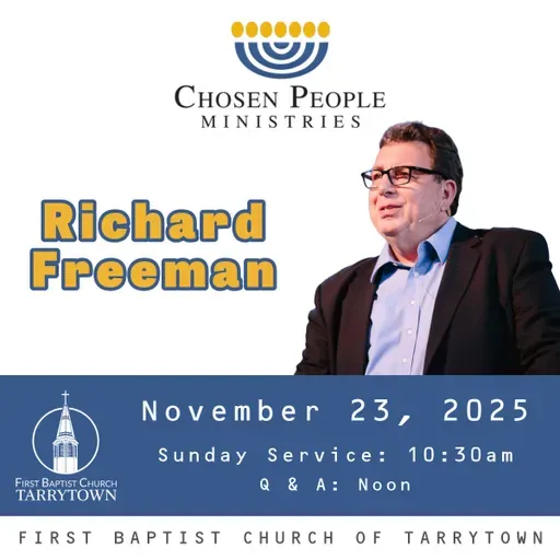 Dr. Richard Freeman - Why Are There No Jews in the Pews?