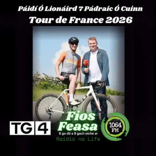 Páidí Ó Lionáird & Pádraic Ó Cuinn - Tour de France 2026