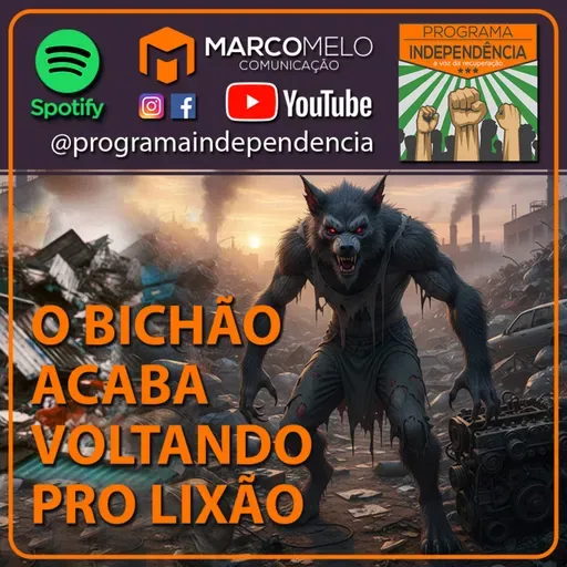 O bichão acaba voltando pro lixão
