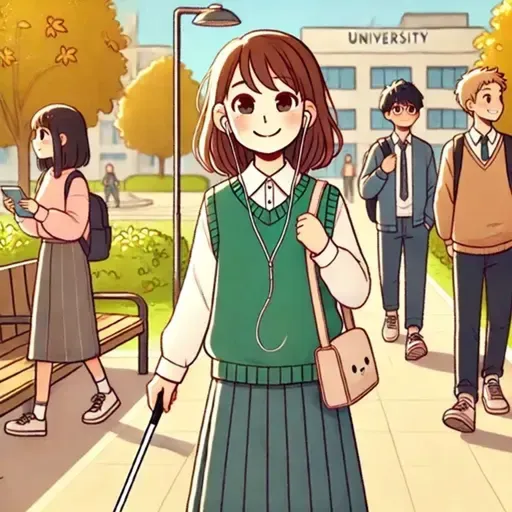 “看不见”的她，帮我看见世界 - The 'Invisible' Her Helped Me See the World [HSK 4]