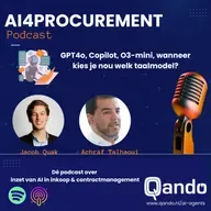 S1E4 GPT4o, Copilot, O3, NotebookLM, hoe kies je nou het juiste taalmodel voor elke inkooptaak!