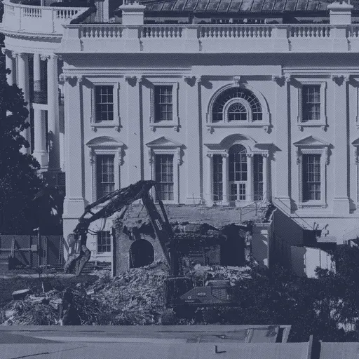 Trump Tears Down The White House East Wing To Build A Ballroom