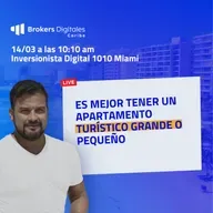 [LIVE 1010] ¿ES MEJOR TENER UN APARTAMENTO TURÍSTICO GRANDE O PEQUEÑO?