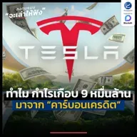 Tesla บริษัทที่สร้างกำไรหลักหมื่นล้าน ซึ่งเป็นผลพลอยได้จากคาร์บอนเครดิต | ลงทุนแมนจะเล่าให้ฟัง