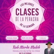 RAB MORDEJAY MALEJ- PERASHA CON ZOHAR- JAYE SARA 5786