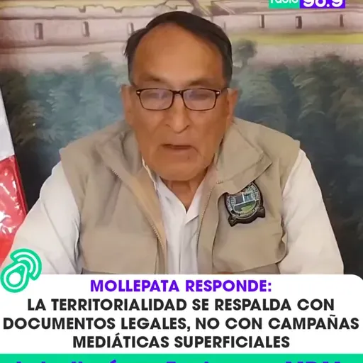 馃槑馃檵馃徏鈥嶁檪锔廙ollepata Responde a la Convenci贸n: LA TERRITORIALIDAD SE RESPALDA CON DOCUMENTOS LEGALES, NO CON CAMPA脩AS MEDI脕TICAS SUPERFICIALES