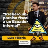"Prefiero un paraíso fiscal a un Ecuador infernal"
