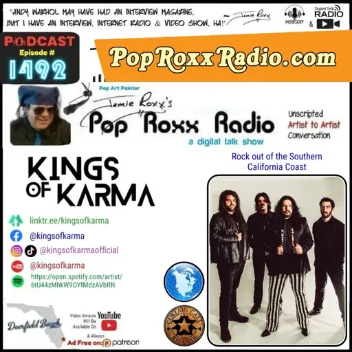 Kings Of Karma ( Rock out of the Southern California Coast ) | Pop Roxx Radio