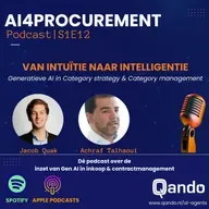 S1E12 | Gen. AI, het geheime wapen van world class Category Managers | AI4Procurement powered by Qando!