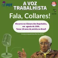 EP#71-Alceu Collares em agosto de 1999, na Câmara dos Deputados, em comemoração aos 20 anos da lei da anistia no Brasil