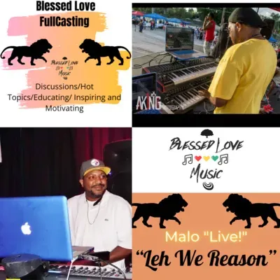 "Daddy Malo" S2 Ep.2 "Leh We Reason" Live!! In-studio Show. Display of Virgin Islands Rhythm and Bass /w FreeStyle by Fimo