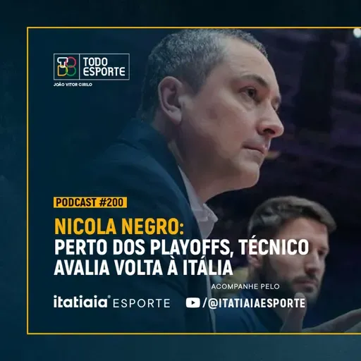 Nicola Negro | Ex-Minas celebra momento na Itália e analisa cenário do vôlei 