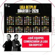 ¿Qué equipos comenzarán la Liga sin ropita?