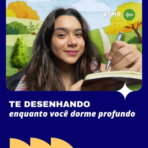 ASMR: TE DESENHANDO ENQUANTO VOCÊ DORME