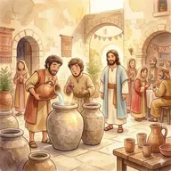 Jesus at the Wedding in Cana