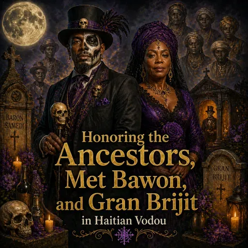 Episode 59 for Honoring the Ancestors, Met Bawon, and Gran Brijit in Haitian Vodou