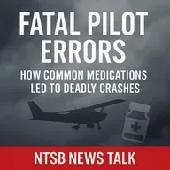 Fatal Pilot Errors: How Common Medications Led to Deadly Crashes