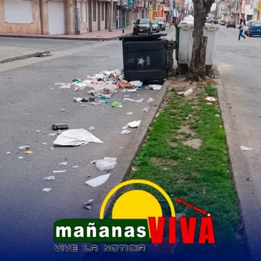 Institución Educativa de Las Lajas pide retiro urgente de contenedor de basura por afectación al entorno escolar