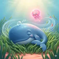 Good Night, Snoring Big Whale🐳