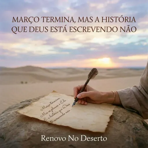 O Fim de Março e o Continuar de Deus: Sua História Não Acabou