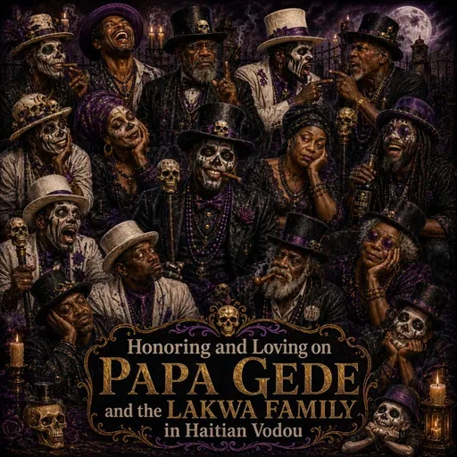 Episode 60: Honoring and Loving on Papa Gede and the Lakwa Family in Haitian Vodou