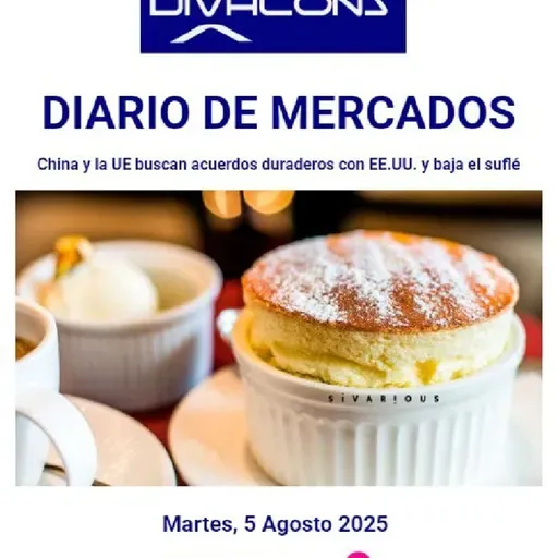 PODCAST en abierto DIARIO DE MERCADOS Martes 5 Agosto 2025