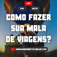 Live #024: Como fazer sua mala de viagens?