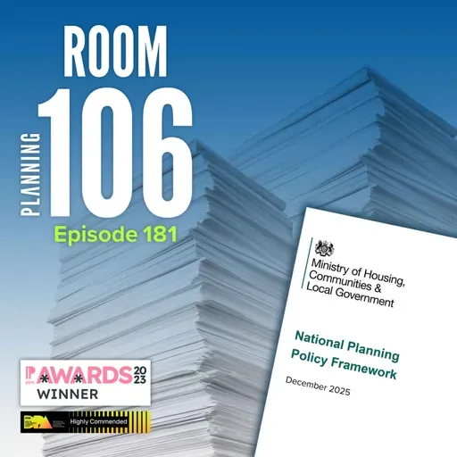 Ep181: Your 40-minute guide to the new draft NPPF