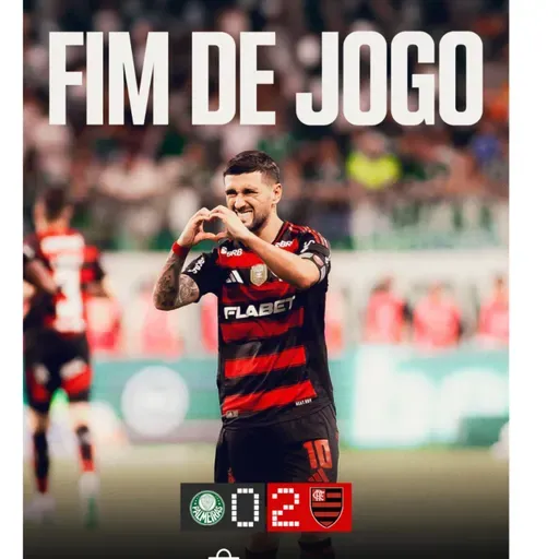 Flamengo 2 x 0 Palmeiras 