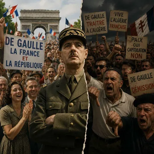 Pourquoi a-t-on tenté d'assassiner De Gaulle ? #Guerre d'Algérie, Pieds-Noirs et décolonisation - DELF A2 / B1 - Compréhension orale - French Intermediate Level