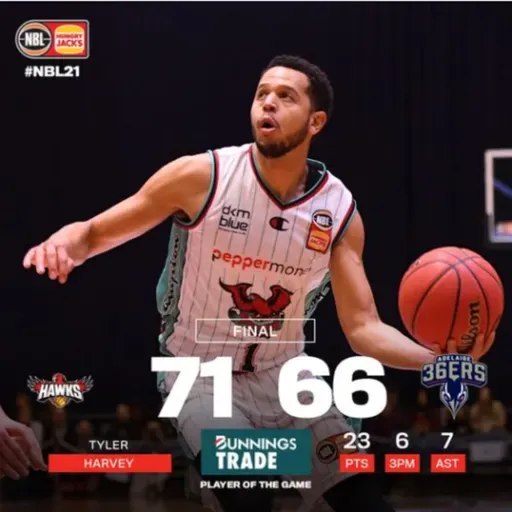 National Basketball League (NBL) - Round 18 Illawarra Hawks versus The Adelaide 36ers