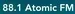88.1 Atomic FM