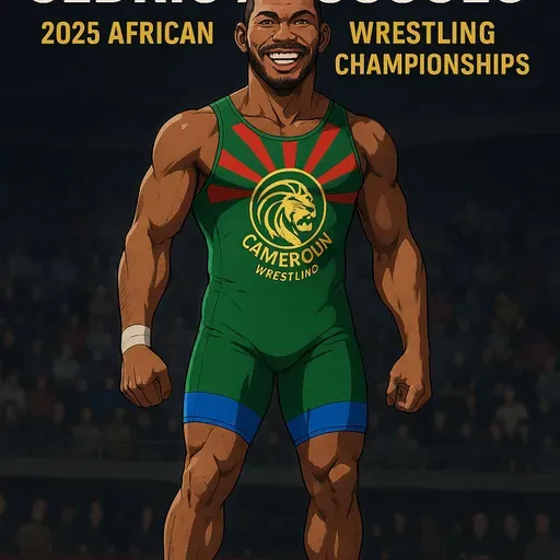 Cedric Abossolo Makes History at African Wrestling Championships