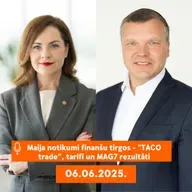 |138| Maija notikumi finanšu tirgos – “TACO trade”, tarifi un MAG7 rezultāti