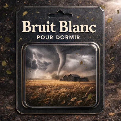Bruit Blanc 1 H pour DORMIR : nuit venteuse ASMR