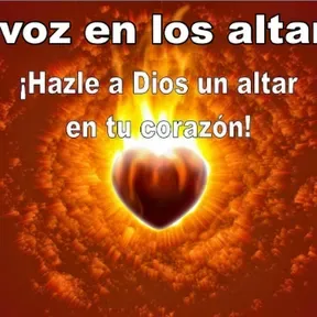 La voz en los altares