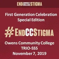 #EndCCStigma - Owens First Generation Day 2019