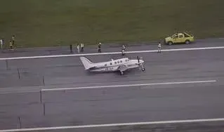 Aeroporto da Pambulha (BH) reabre após pouso atípico de avião particular