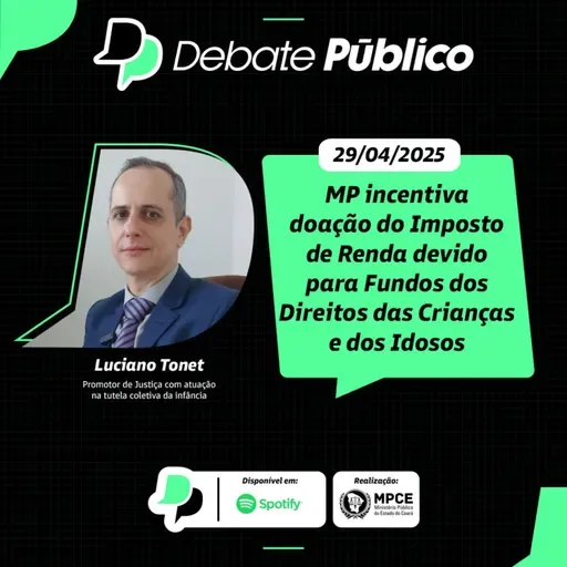 MP incentiva doação do Imposto de Renda devido para Fundos dos Direitos das Crianças e dos Idosos