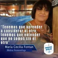 María Cecilia Fontan, Médica Neumonóloga, en Próspera Mañana