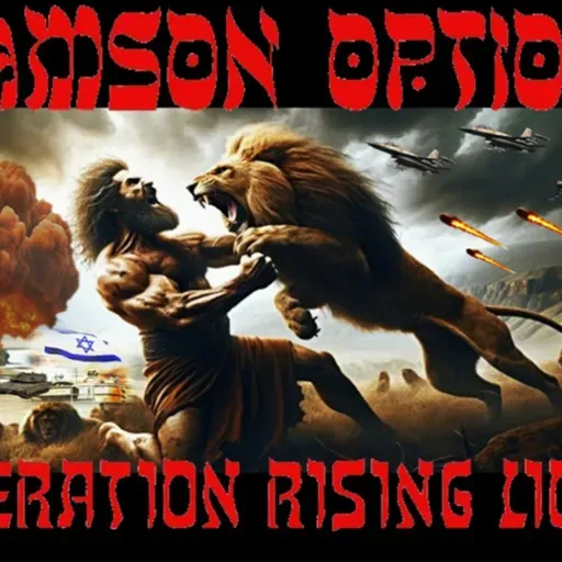 Show sample for 6/13/25: SAMSON OPTION - OPERATION RISING LION W/ STEVEN BEN-NUN