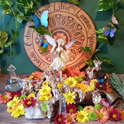 Altar para o Festival de Litha