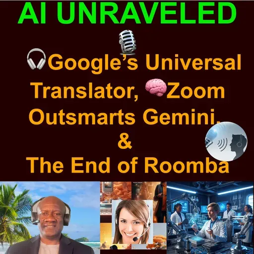AI Business and Development Daily News Rundown: 🎧Google’s Universal Translator, 🧠Zoom Outsmarts Gemini, & The End of Roomba