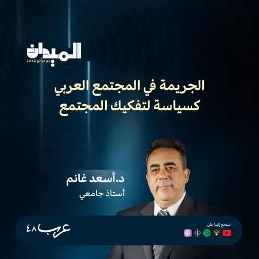الجريمة في المجتمع العربي كسياسة لتفكيك المجتمع - د. اسعد غانم #220